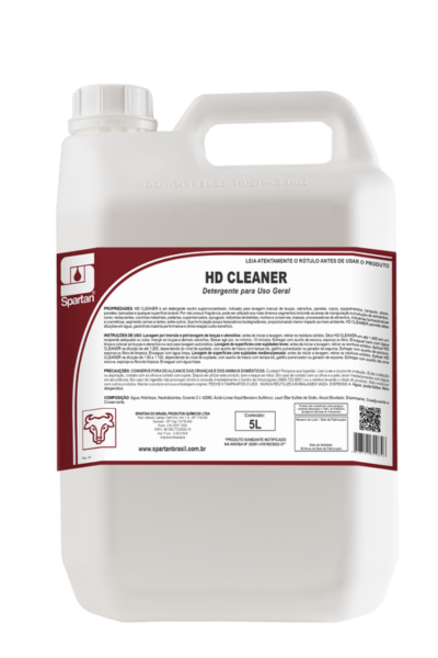 Detergente 5L HD Cleaner Spartan