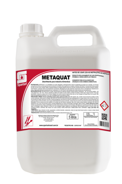 Desinfetante 5L Metaquat Spartan