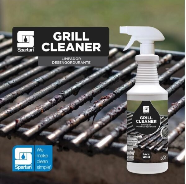 Desengordurante 500ml Grill Cleaner Spartan - Imagem 2