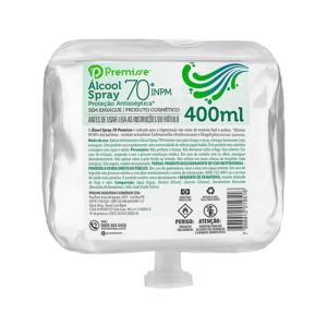 Álcool em Spray 400ml Premisse