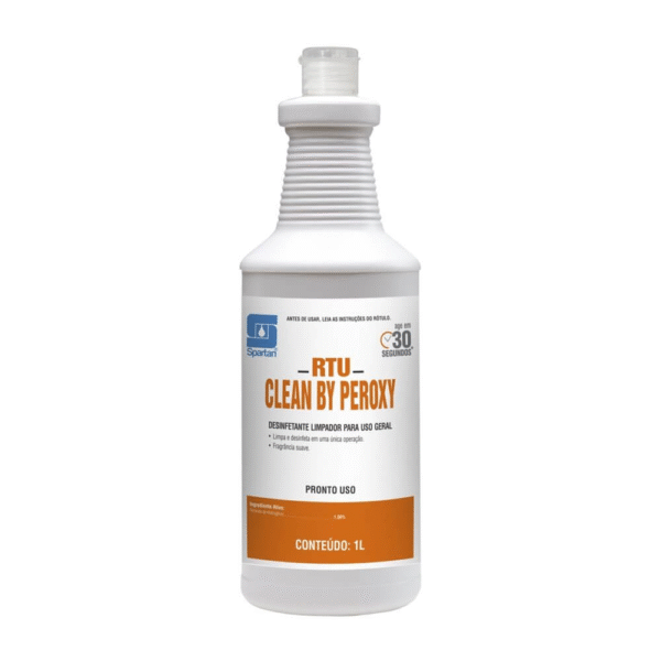 Desinfetante 1L Geral RTU Clean By Peroxy Spartan