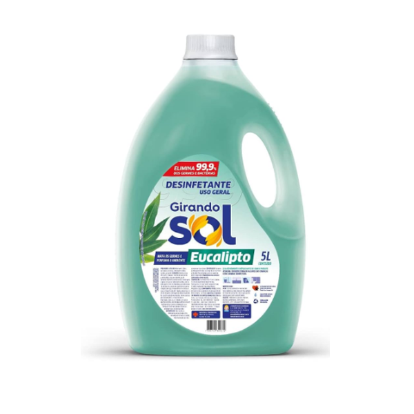 Desinfetante 5L Eucalipto Girando Sol