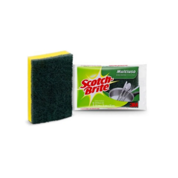 Esponja Dupla Face 110X75X20 Unitária Scotch Brite