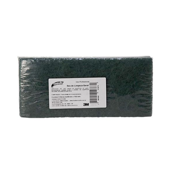 Fibra 102X230 Limpeza Geral CX 20x05 Tinindo 3M