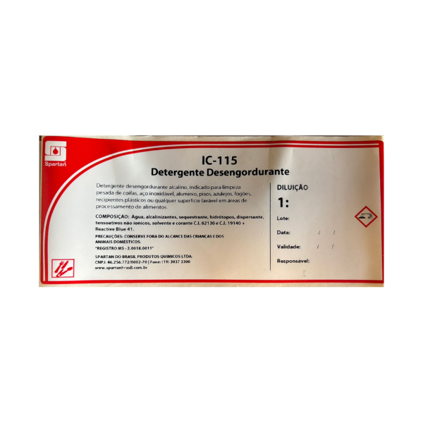Etiqueta IC-115