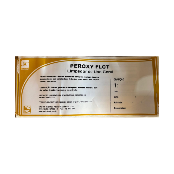 Etiqueta Peroxy Flot