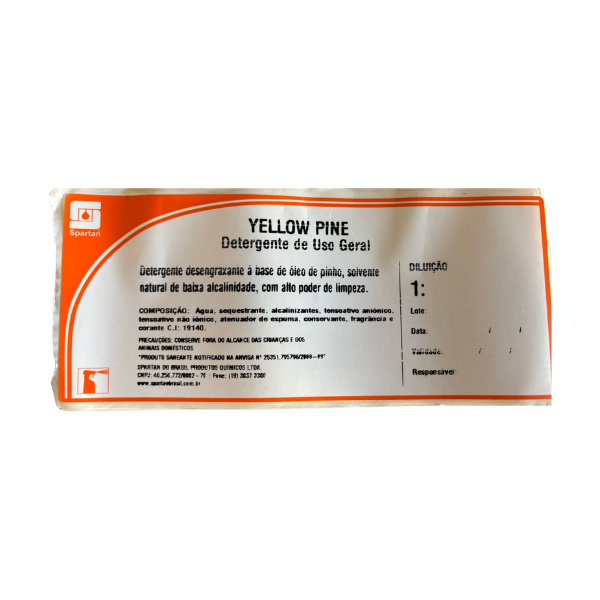 Etiqueta Yellow Pine