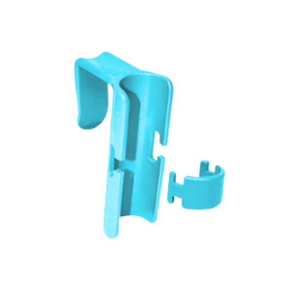 Fixador de Cabo Movel Com Trava 23mm Verde TTS