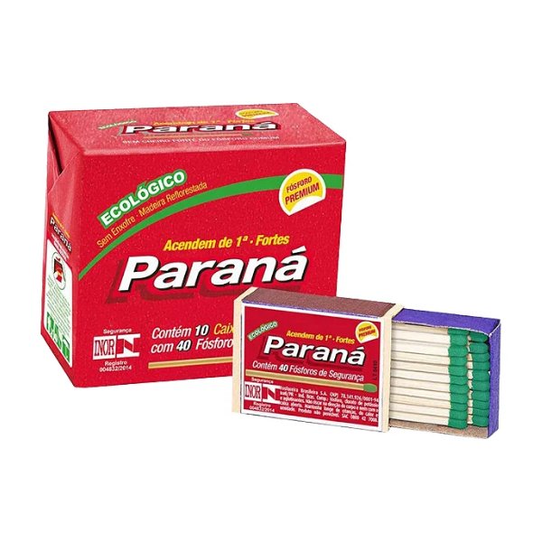 Fósforo Curto 10x40 Paraná