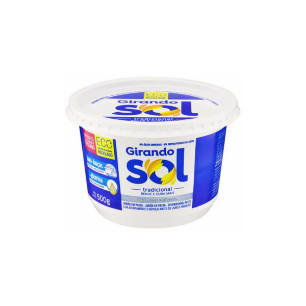 Sabão em Pasta 500G Girando Sol Tradicional