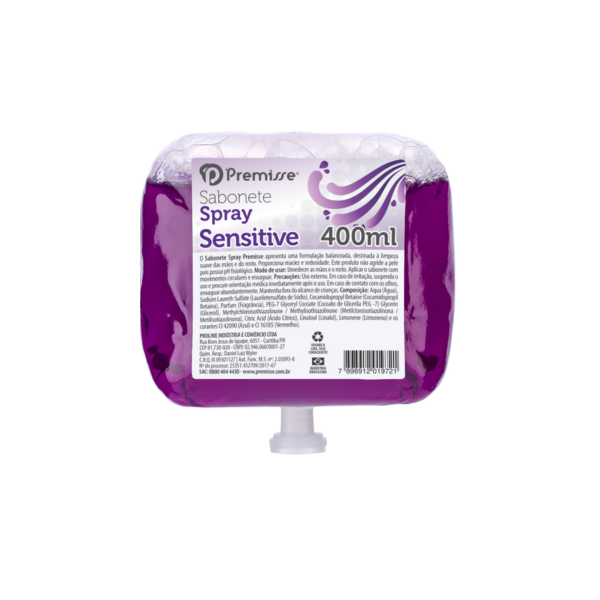 Sabonete 400ml Sensitive Spray Premisse