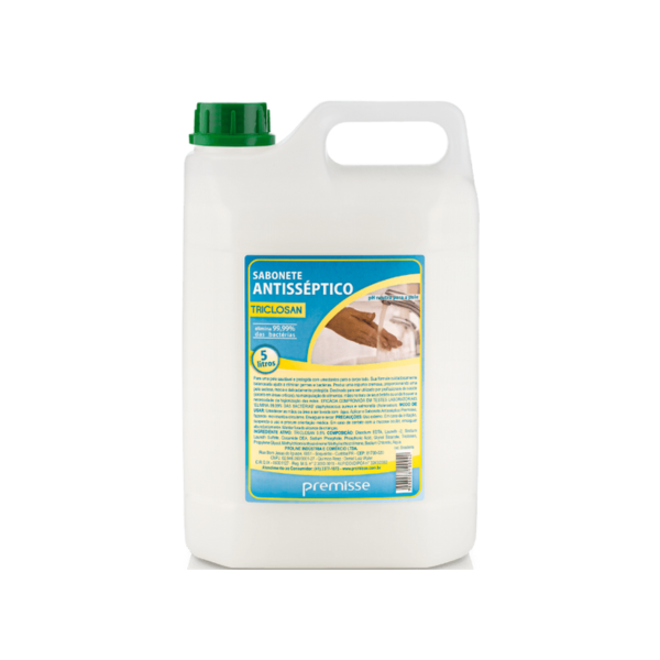 Sabonete 5L Antisséptico Triclosan Premisse