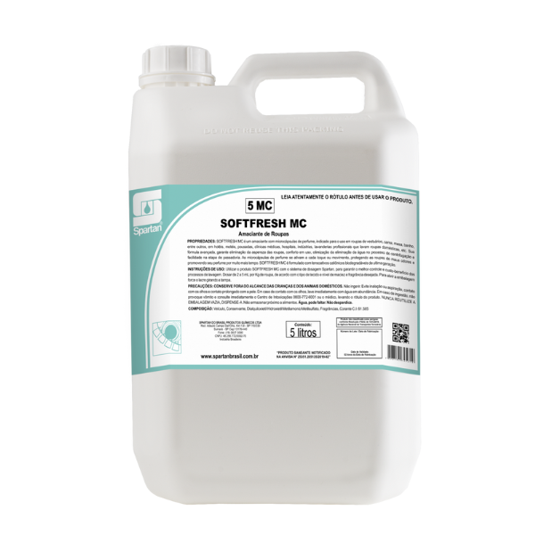 Amaciante 5L Softfresh MC Spartan