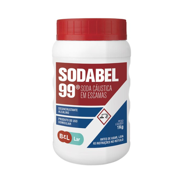 Soda Cáustica 1kg Bel Lar